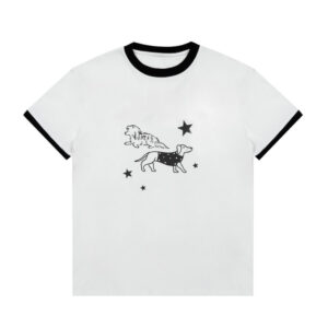 Stylish Retro Cropped Graphic T-Shirt