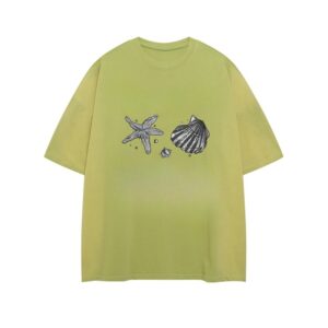 Modern Gradient Shell Graphic T-Shirt