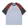 Modern Retro Contrast Color T-Shirt