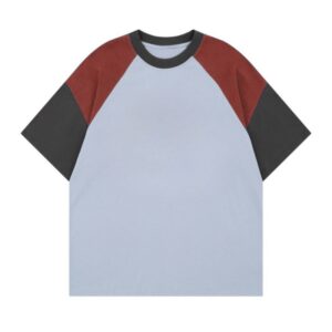 Modern Retro Contrast Color T-Shirt